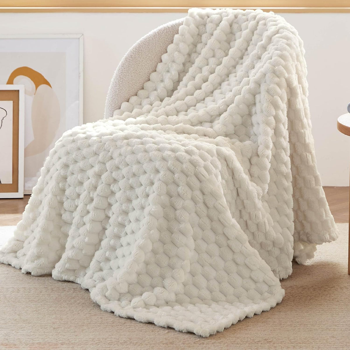 Soft Plush Throw Blanket