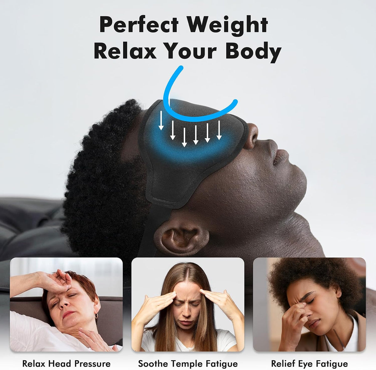 3D Weighted Sleep Eye Mask