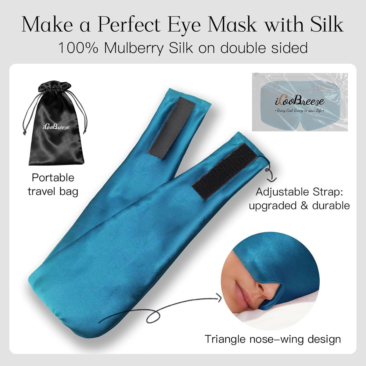 Natural Silk Sleep Eye Mask