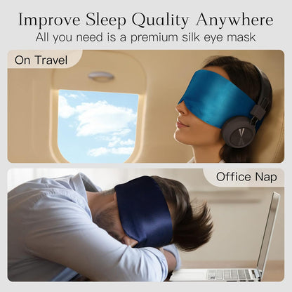 Natural Silk Sleep Eye Mask