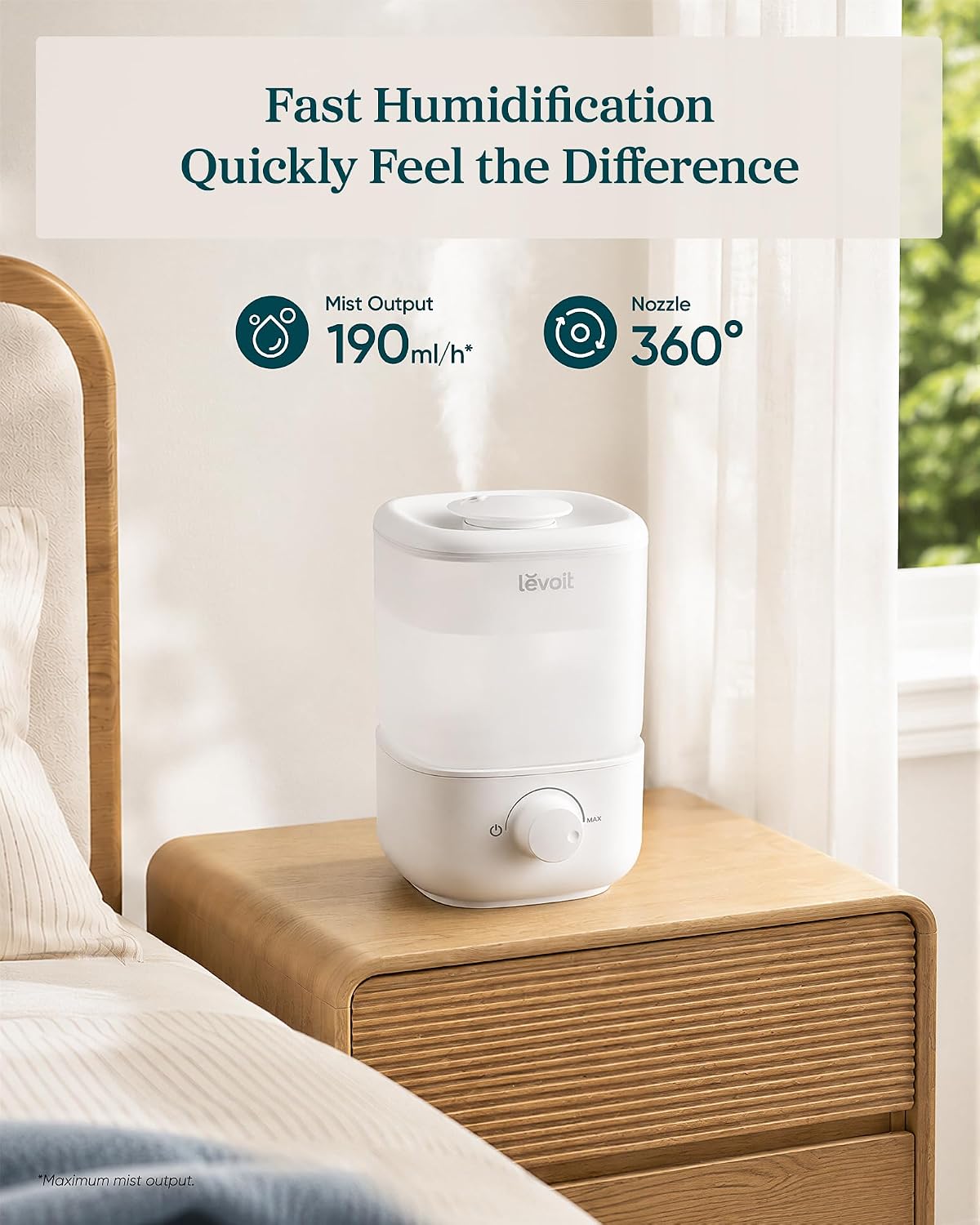 Top Fill Cool Mist Humidifier