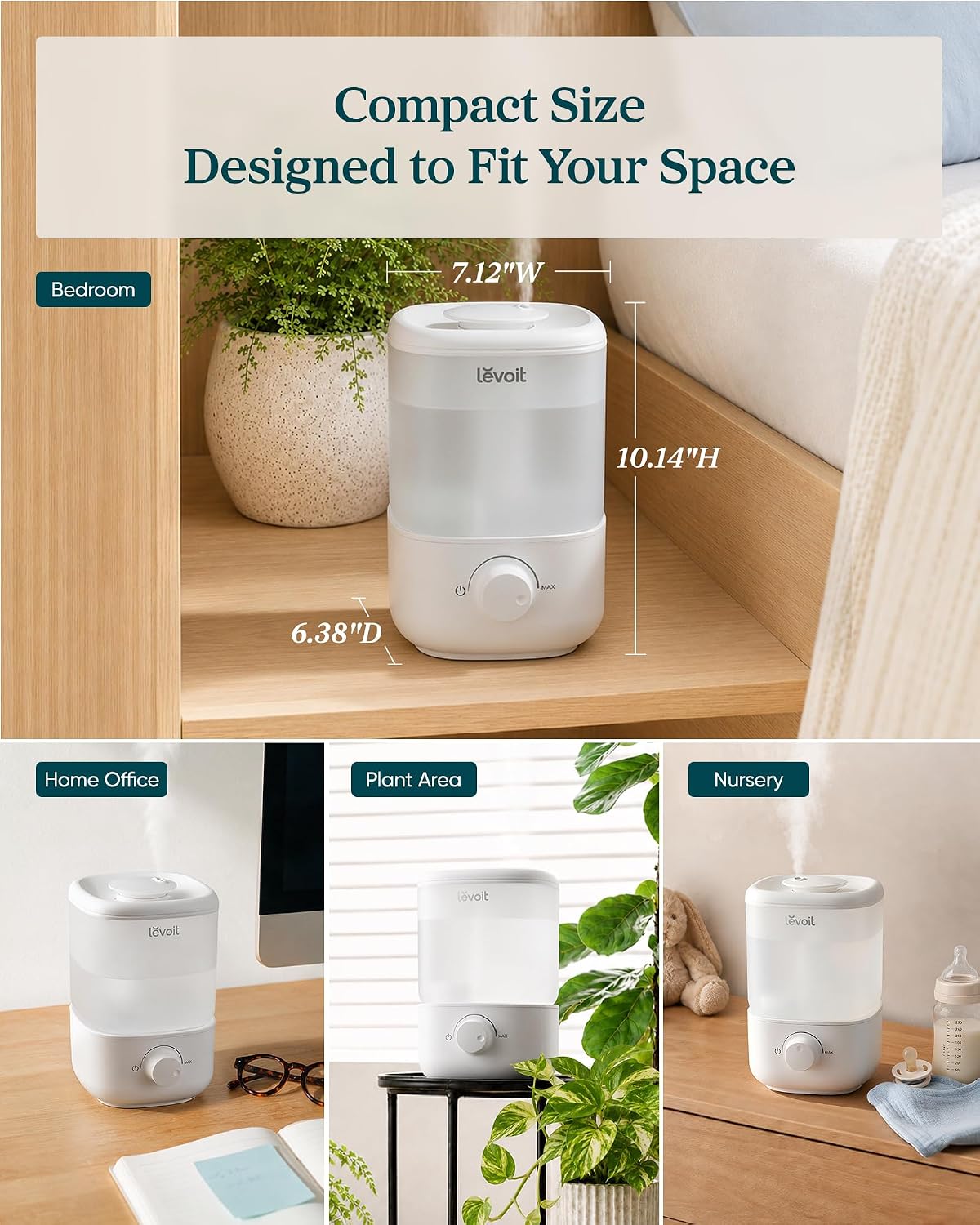 Top Fill Cool Mist Humidifier