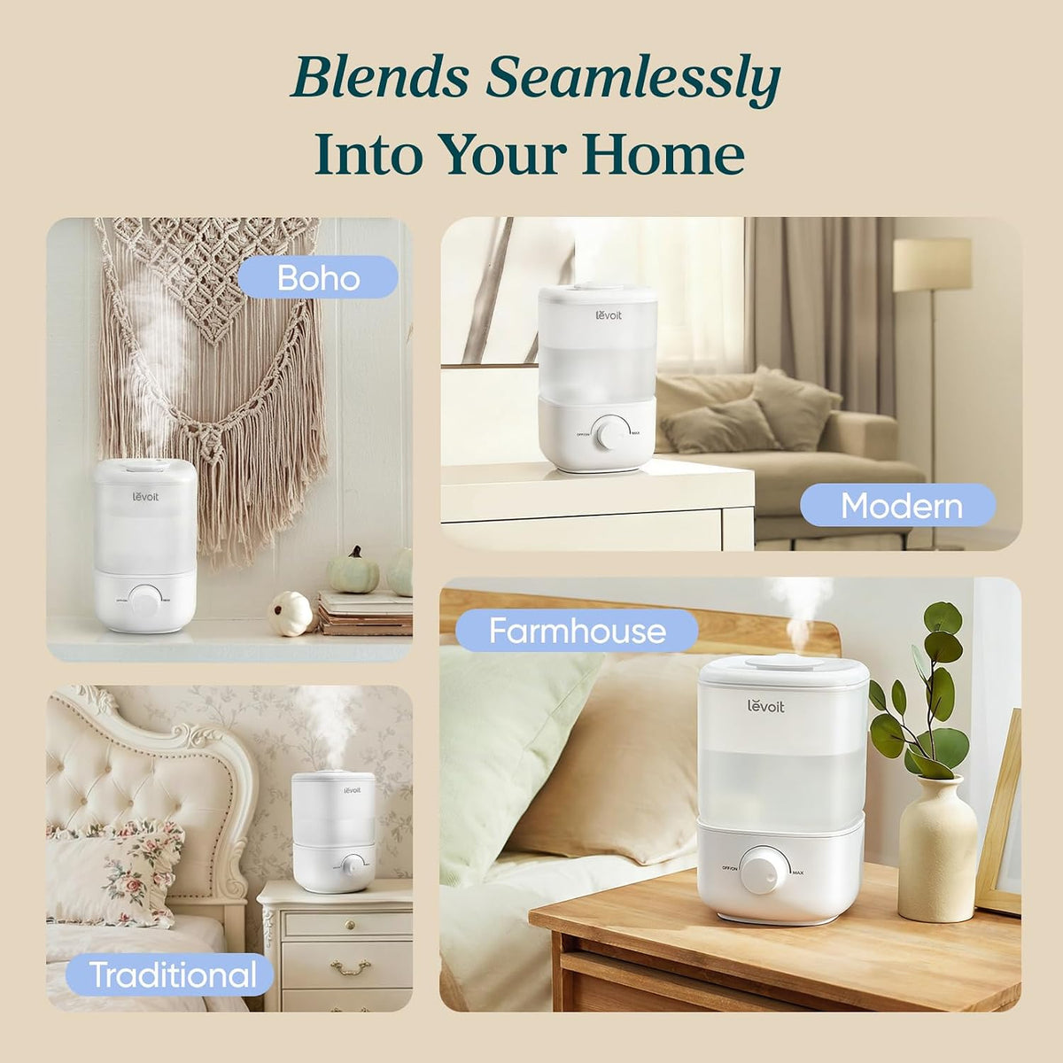 Top Fill Cool Mist Humidifier