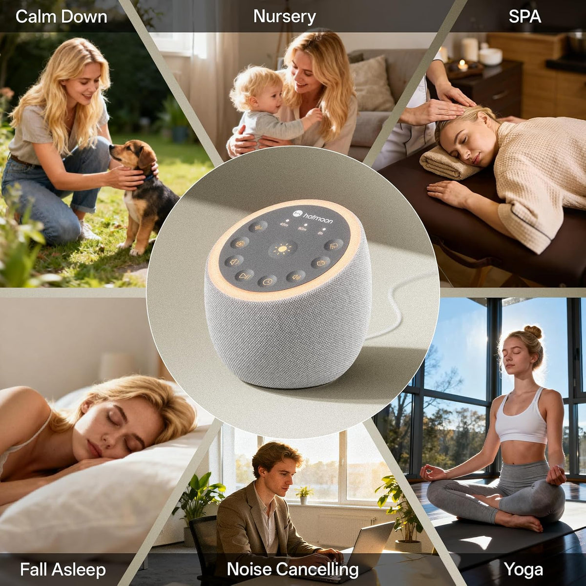 Sleep Sound Machine with Night Light