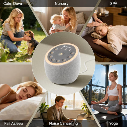 Sleep Sound Machine with Night Light