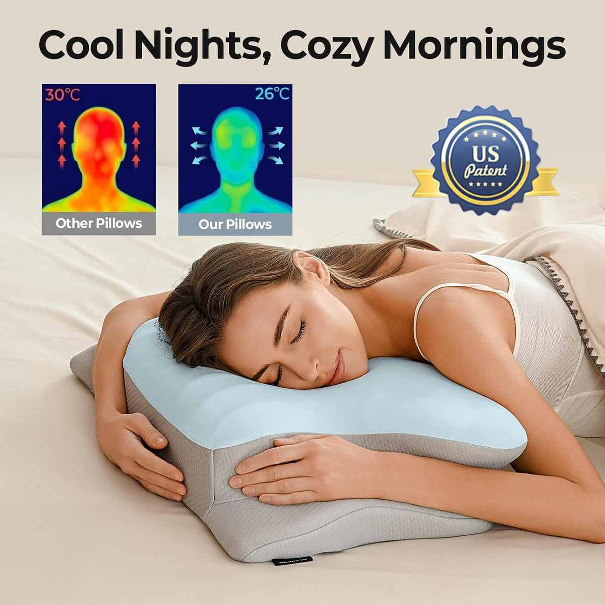 Cervical Memory Foam Pillow