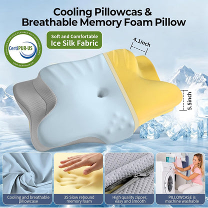 Cervical Memory Foam Pillow
