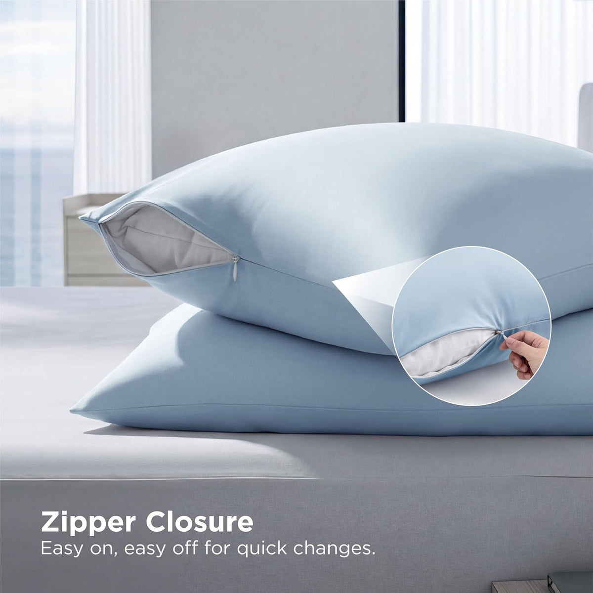 Cooling King Pillowcase Set