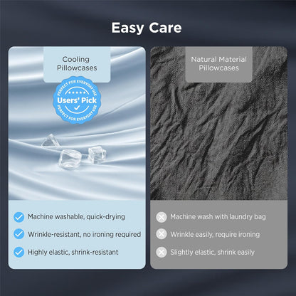 Cooling King Pillowcase Set